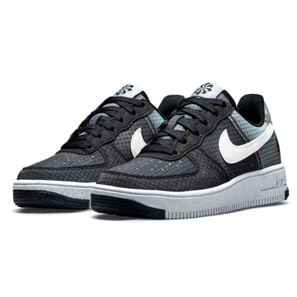 Nike Air Force 1 Crater Move To Zero Black/White Volt Sneakers